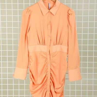ANTHEA Orangefarbenes Kleid 9990