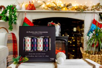 6 Christmas Crackers - Escape Room Crackers, Puzzle Game 2