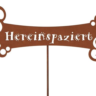 Gartenstab - Hereinspaziert