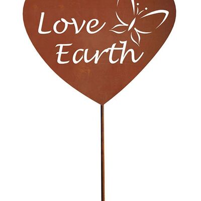 Gartenstab - Love Earth
