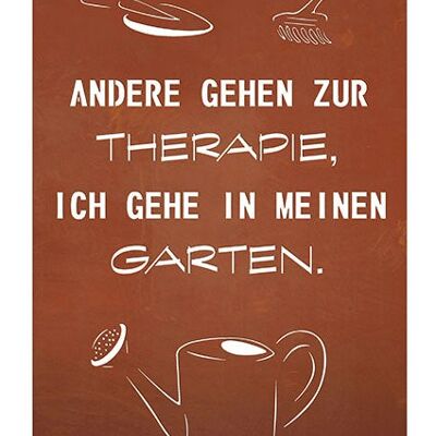Gartenstecker - Therapie