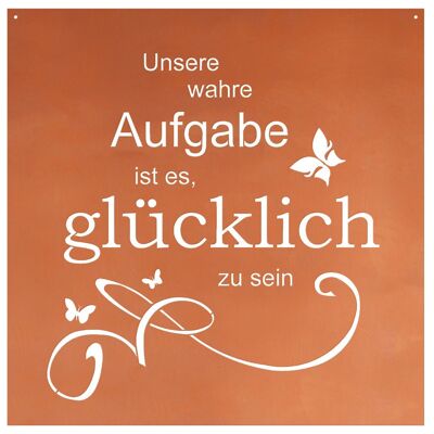 Gedichttafel - Aufgabe