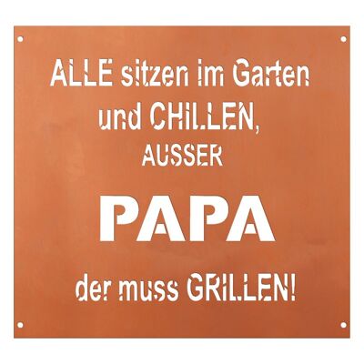 Gedichttafel - Papa