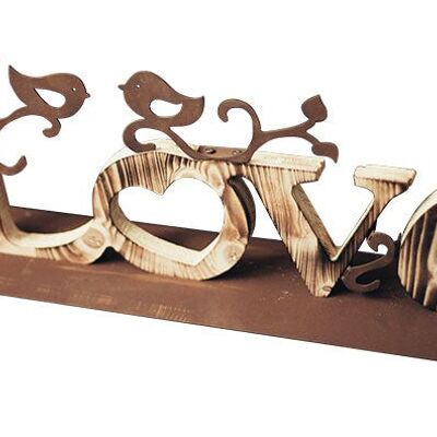 Holzschriftzug - Love „Romantisch“