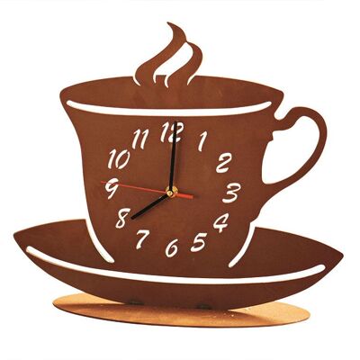 Uhr - Kaffeetasse