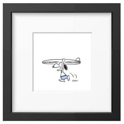 Peanuts Surf's Up Framed Print