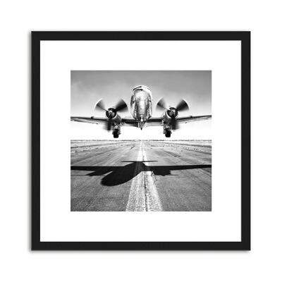 Framed design poster: Up in the Sky 30x30cm, picture, mural, wall decoration