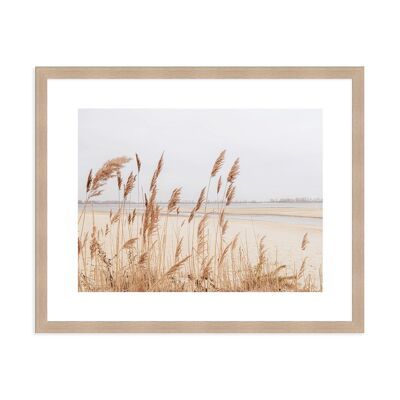 Design-Poster gerahmt: At the Ocean 41x51cm, Bild, Wandbild, Wanddekoration