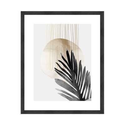 Design-Poster gerahmt: From the Top 41x51cm, Bild, Wandbild, Wanddekoration