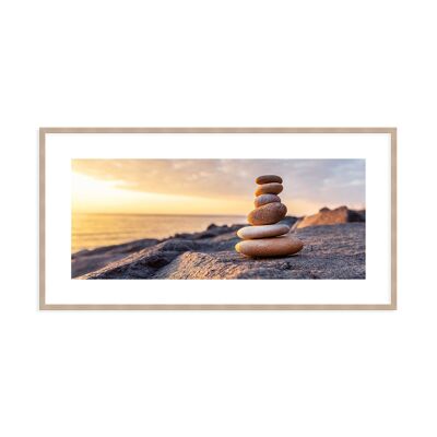 Framed design poster: mount 101x51cm, picture, mural, wall decoration