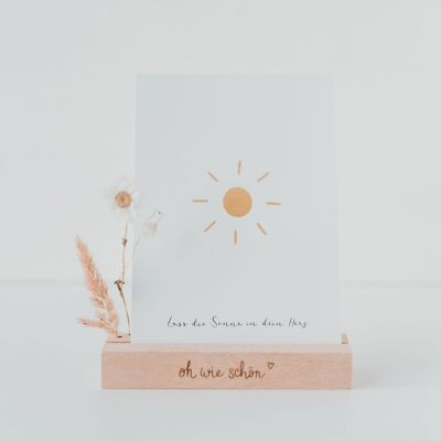 Carte postale soleil #aquarelle