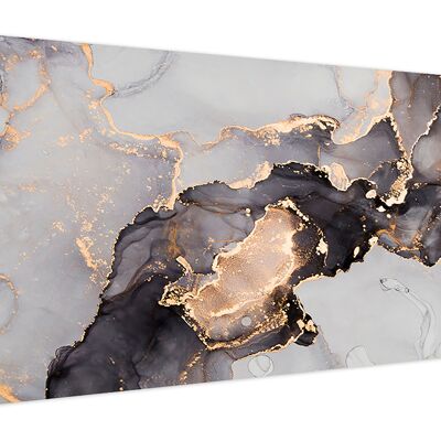 High-quality canvas picture, wall decoration: Liquid Art 120x50cm, picture, mural, wall decoration
