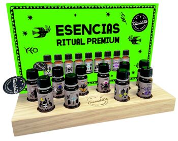 Présentoir vide pour essences (sans produit)