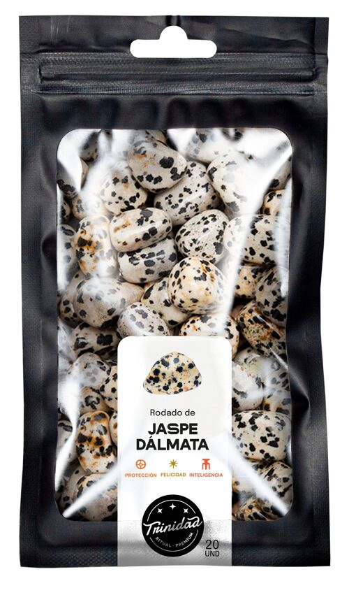 Jaspe Dalmata bolsa 20 unidades