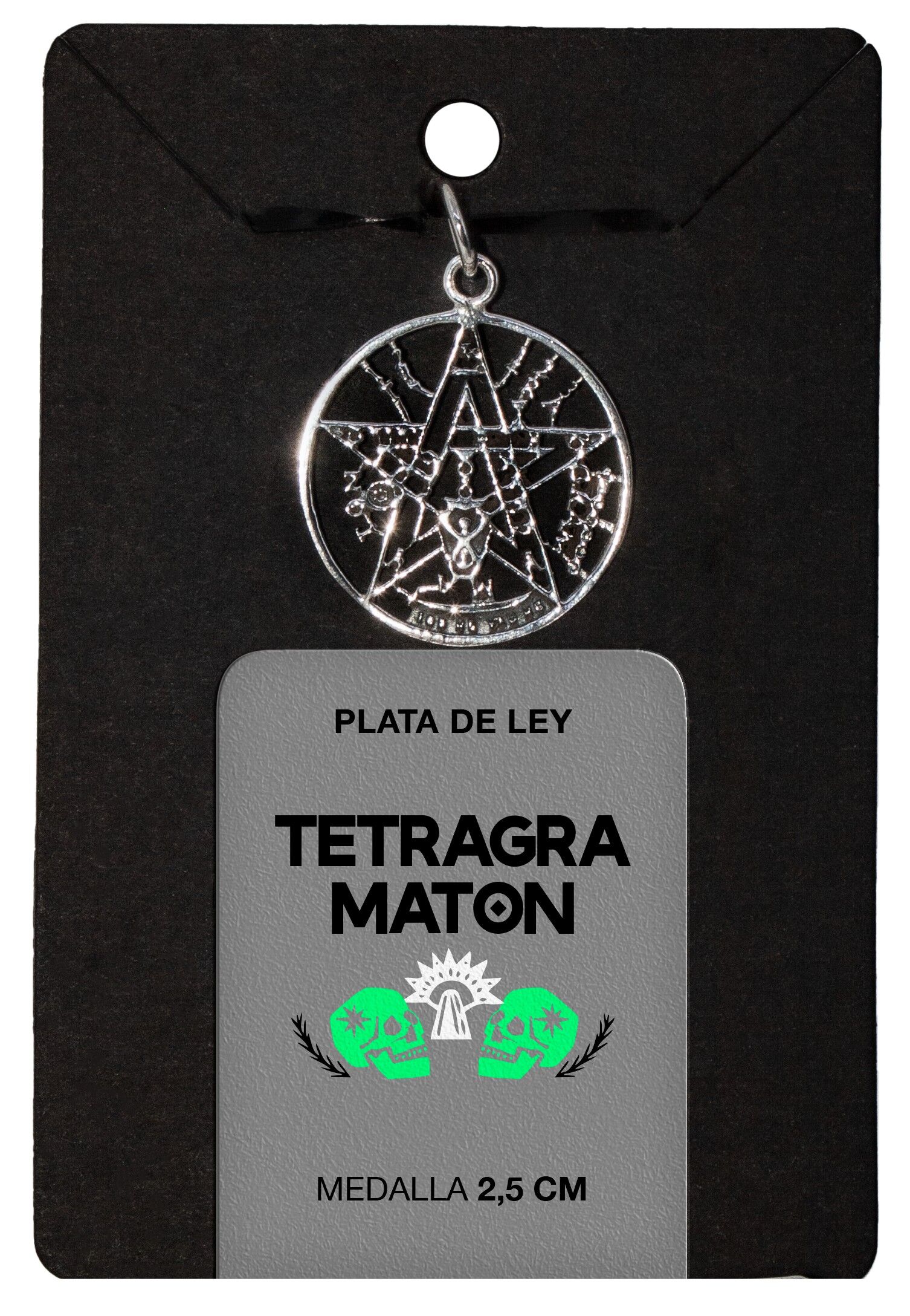 Medaglia d'argento tetragrammaton 2,5 cm (copia)