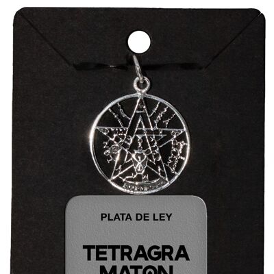 Medalla Plata Tetragramaton 2,5cm (Copia)