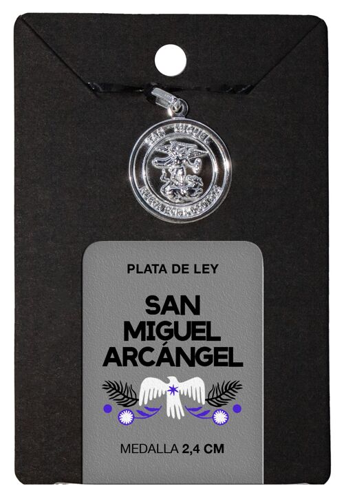 Medalla San Miguel Arcángel 2,4 cm
