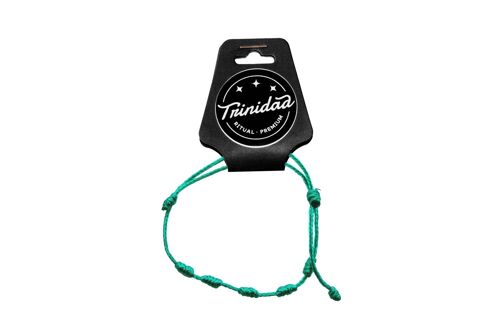 Pulsera 5 nudos hilo Verde