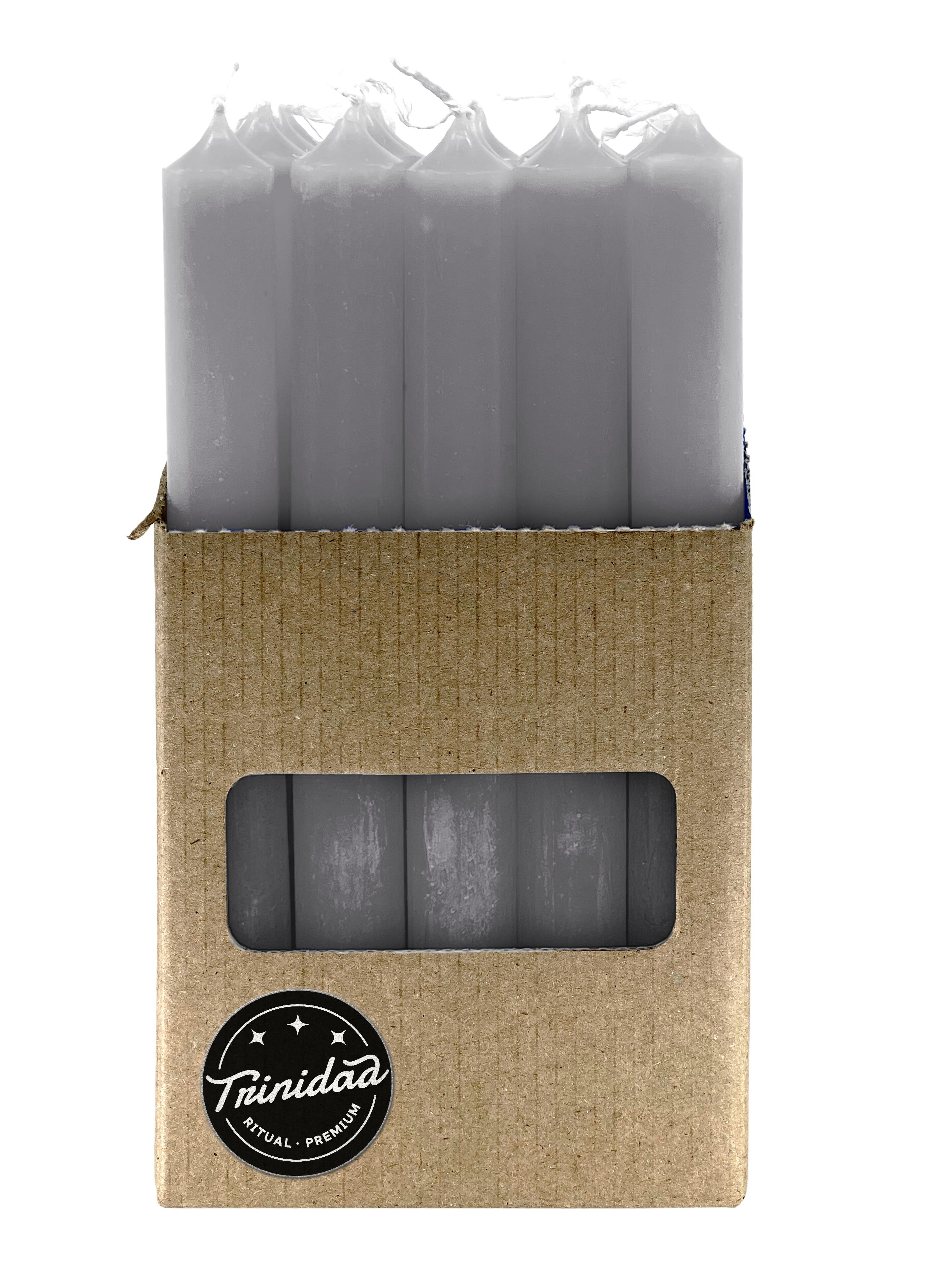 Candele grigie per candele