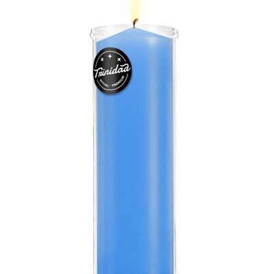 Celestial Light Blue Candle