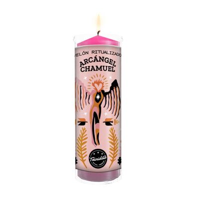 Bougie Ritualisée Archange Chamuel