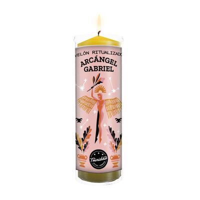 Archangel Gabriel Ritualized Candle