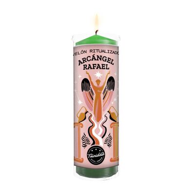 Archangel Raphael Ritualized Candle