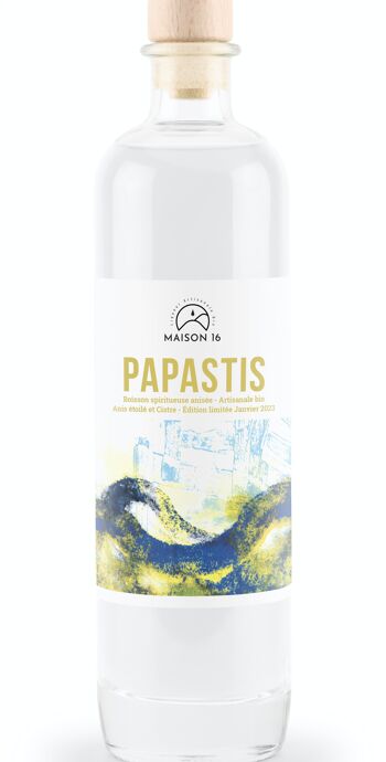 PAPASTIS bio - Anis distillé - 50 cl 1