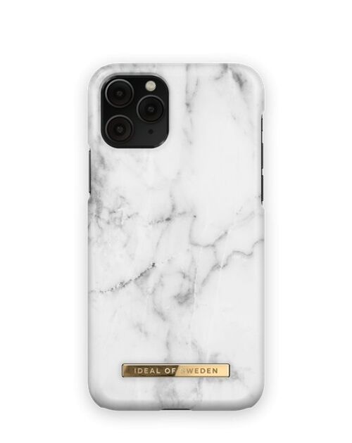 Fashion Case iPhone 11 PRO/XS/X White Marble