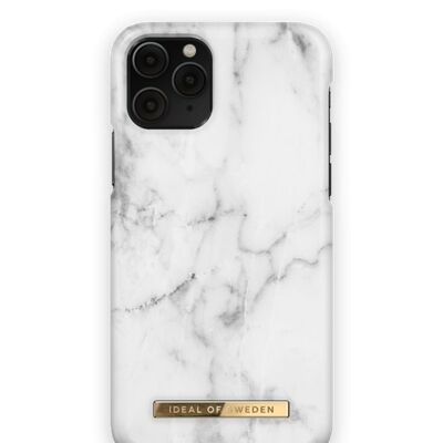 Fashion Case iPhone 11 PRO/XS/X Weißer Marmor