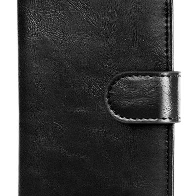 Portefeuille Aimant + Galaxy S22U Noir