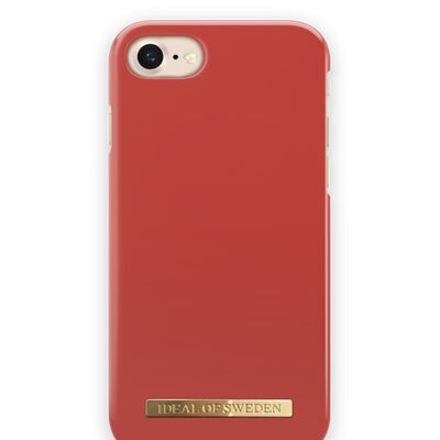 Custodia alla moda per iPhone 8/7/6/6S/SE Aurora rossa