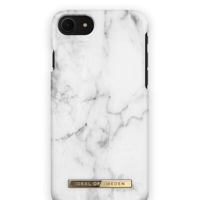 Fashion Case iPhone 8/7/6/6S/SE Weißer Marmor