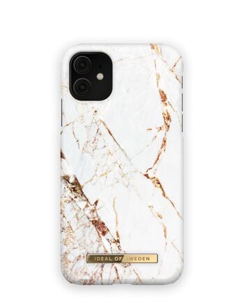 Coque Fashion iPhone 11/XR Carrara Or