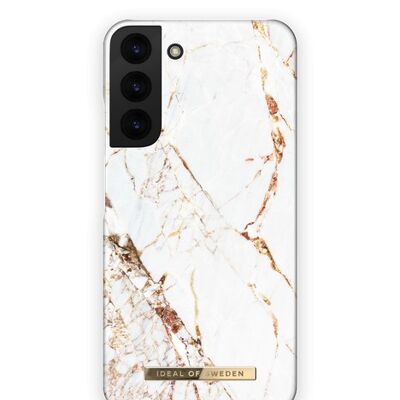 Custodia Fashion Galaxy S22P Carrara Gold