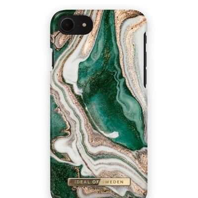 Fashion Case iPhone 8/7/6/6S/SE Golden Jade Marble