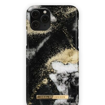 Custodia alla moda per iPhone 11 PRO/XS/X Black Galaxy Mrb