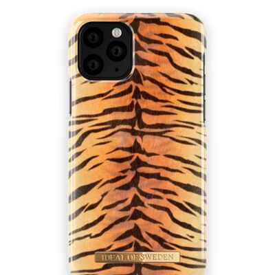 Custodia alla moda per iPhone 11 PRO/XS/X Sunset Tiger