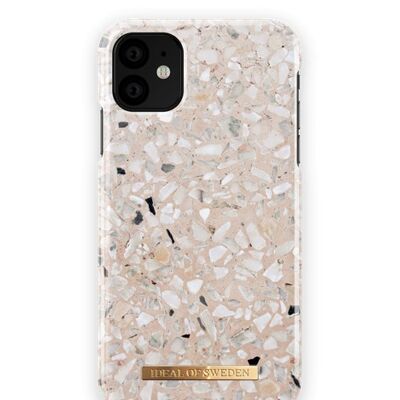 Custodia Fashion iPhone 11/XR Grigio Terrazzo