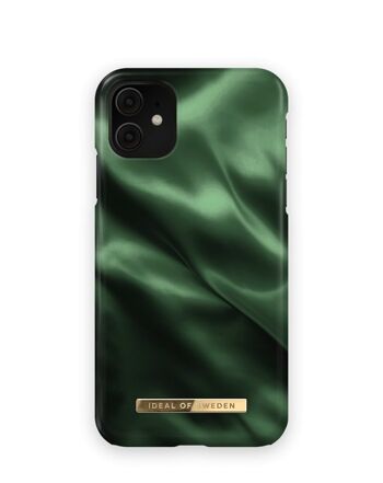 Coque Fashion iPhone 11/XR Emerald Satin