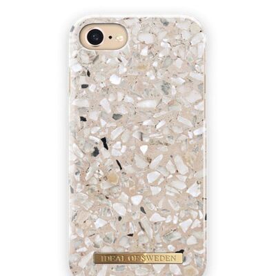 Custodia alla moda per iPhone 8/7/6/6S/SE Terrazzo grigio