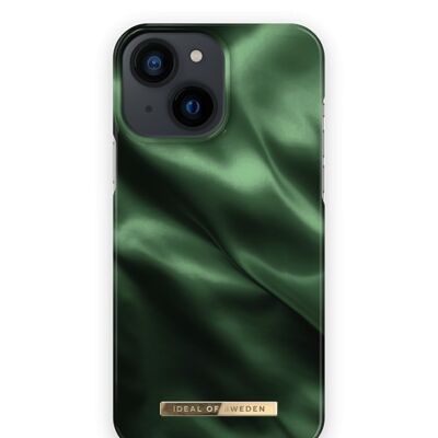 Fashion Case iPhone 13 Mini Smaragd Satin