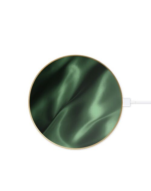 Fashion QI Charger Emerald Satin