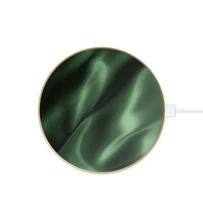 Fashion QI Charger Emerald Satin