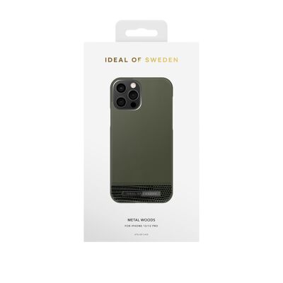 Custodia Atelier iPhone 12/12 PRO Metal Woods