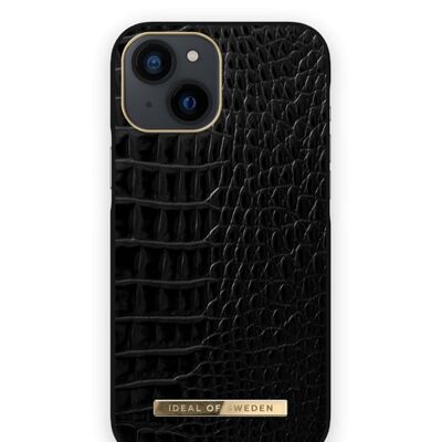 Atelier Coque iPhone 13 Mini Néo Noir Croco