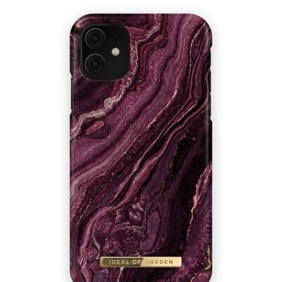 Custodia alla moda per iPhone 11/XR Golden Plum