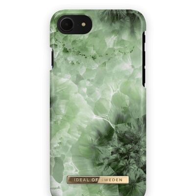 Moda Custodia iPhone 8/7/6/6S/SE Cielo verde cristallo
