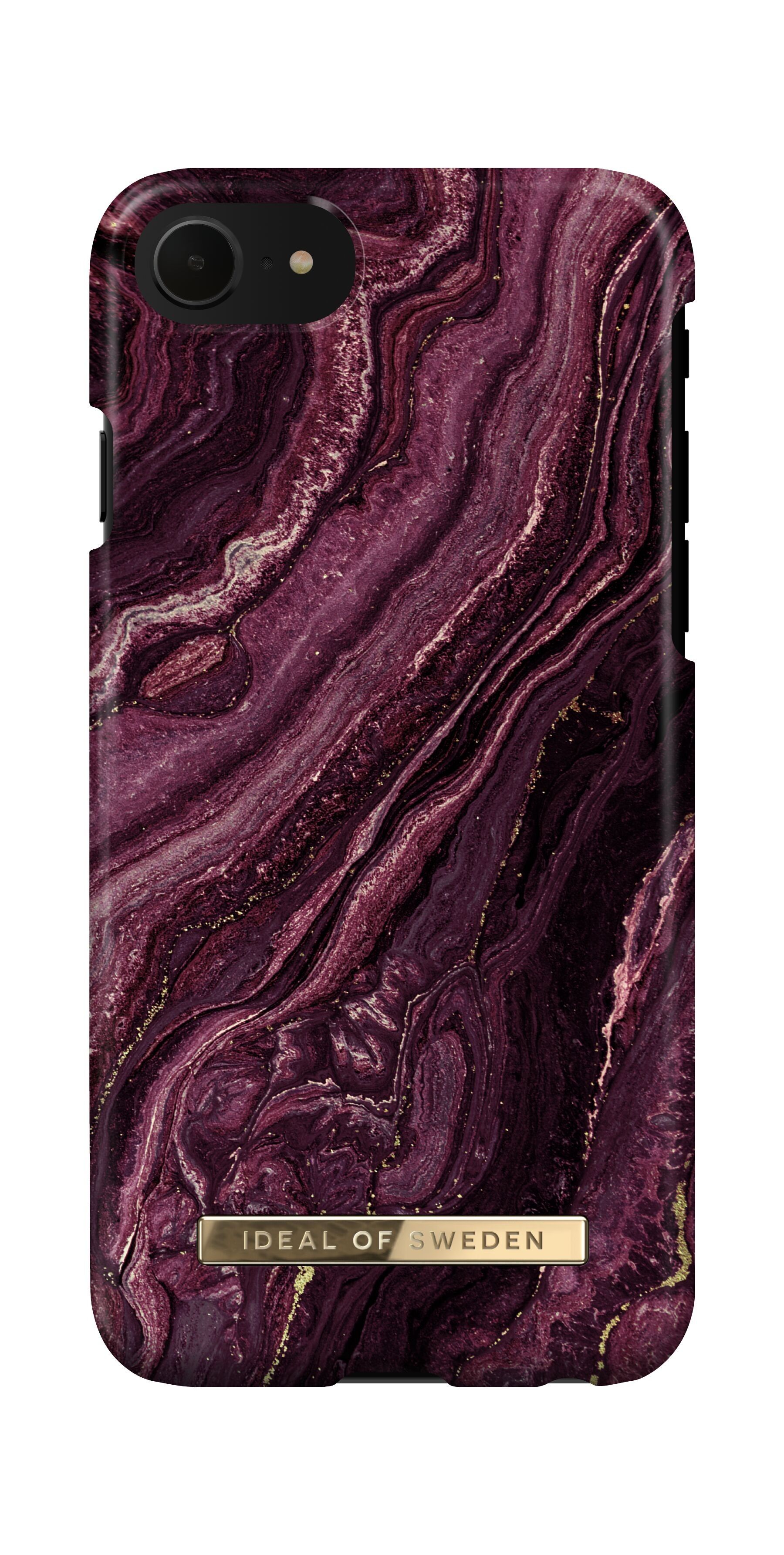 Fashion Case iPhone 8/7/6/6S/SE Golden Plum