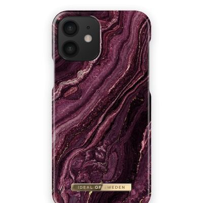 Custodia alla moda per iPhone 12/12 PRO Golden Plum